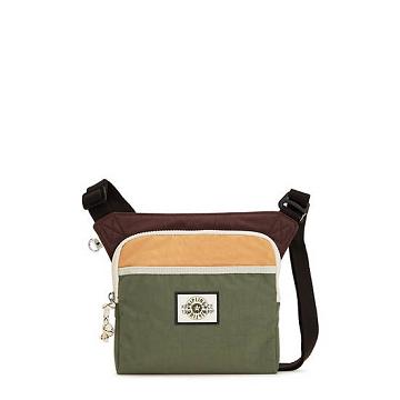 Bolsos Cruzados Kipling Almiro Verde Oliva | MX 1055OK